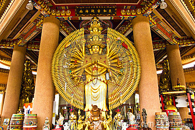 Guanyin boudha au mille mains